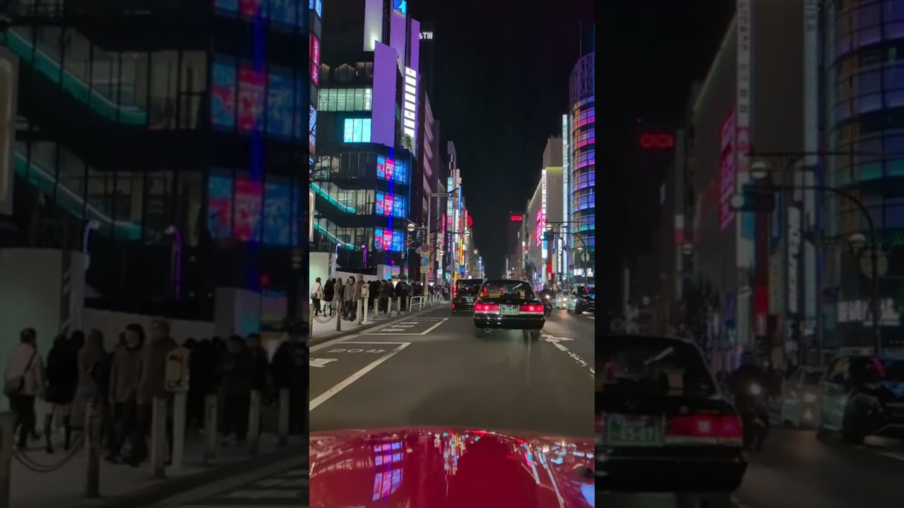 【マイク外付け】夜の東京ドライブ #f56jcw #mini #tokyo
