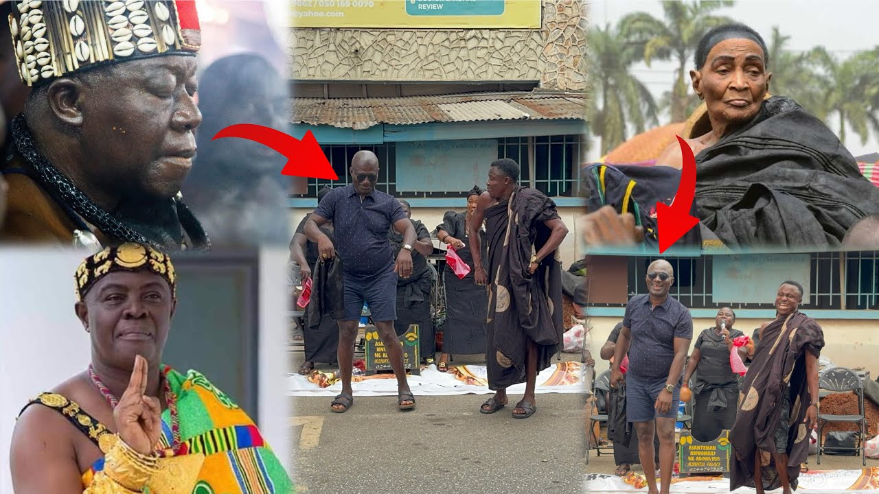 Oh sad 😢 watch how Appiah Stadium & Sei Kutuu, Sei Bam mocked Dormaahene with Ashanti dance 🕺🔥🔥