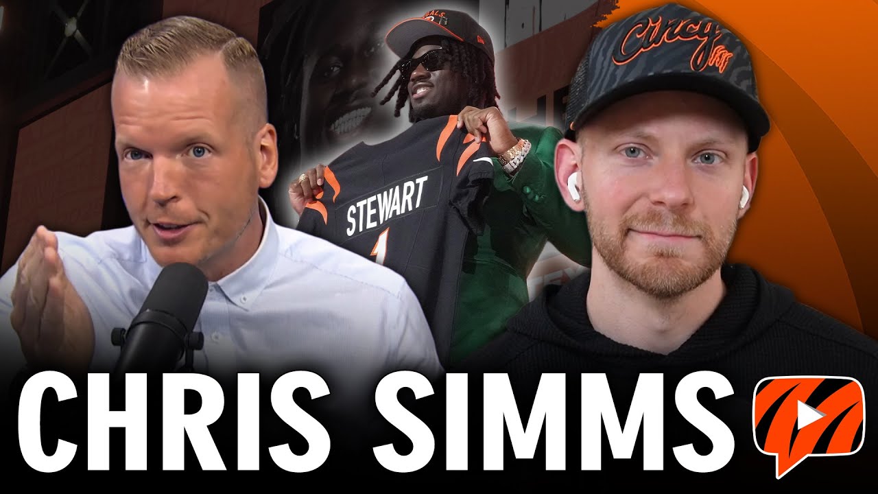 Chris Simms BULLISH on Bengals&rsquo; Draft | Exclusive Interview on Shemar Stewart