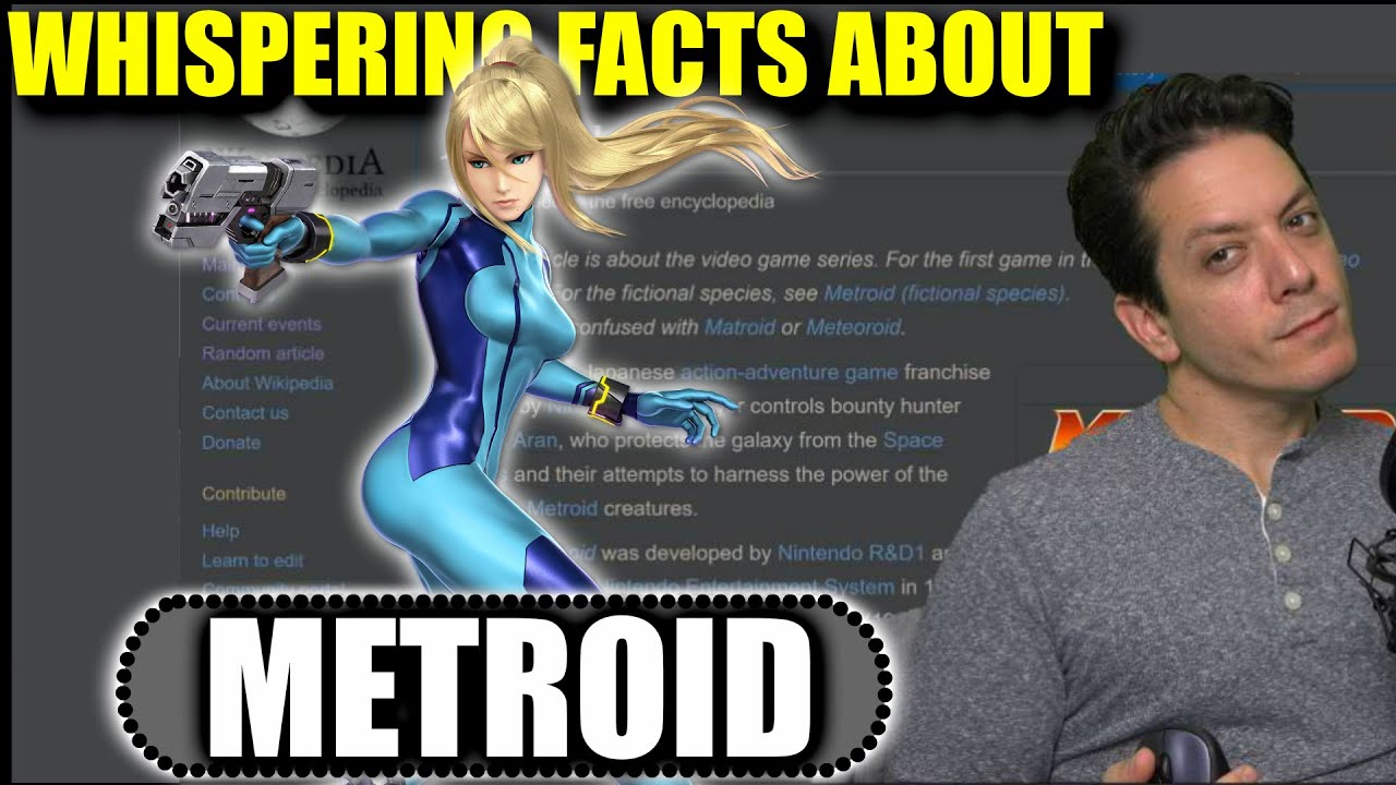 Whispering Facts About Metroid from Wikipedia for almost 40 Minutes (ASMR)
