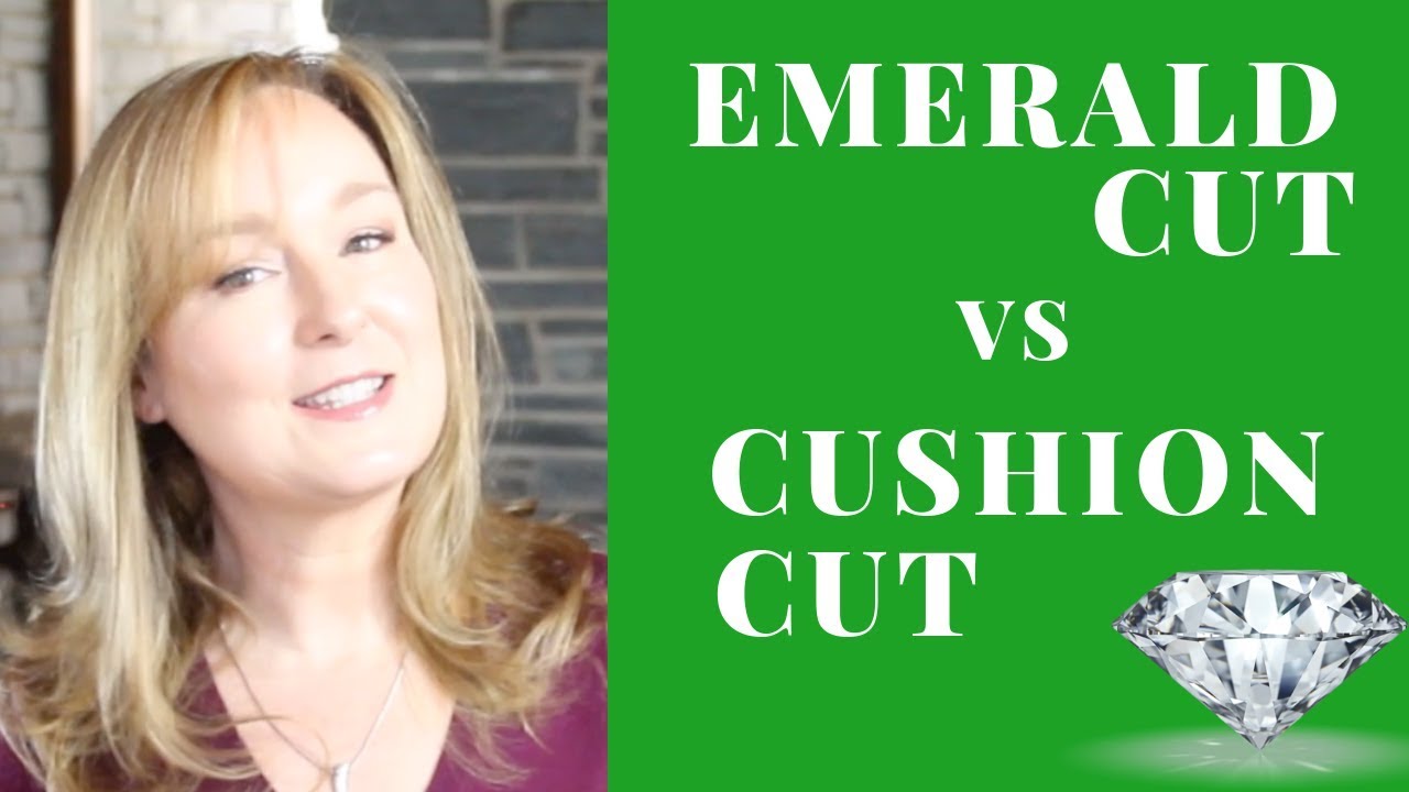 Emerald Cut Vs Cushion Cut Engagement Ring | Rectangle Cut Diamond