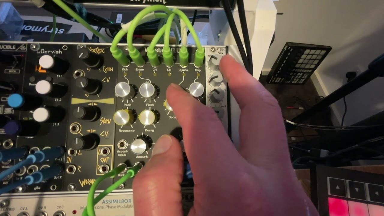 Weston Audio AD110 Analog Drums Eurorack Module User Demo