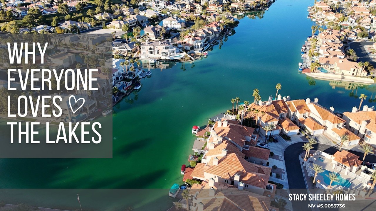 Why Everyone Loves The Lakes Neighborhood in Las Vegas | Lake Sahara Living