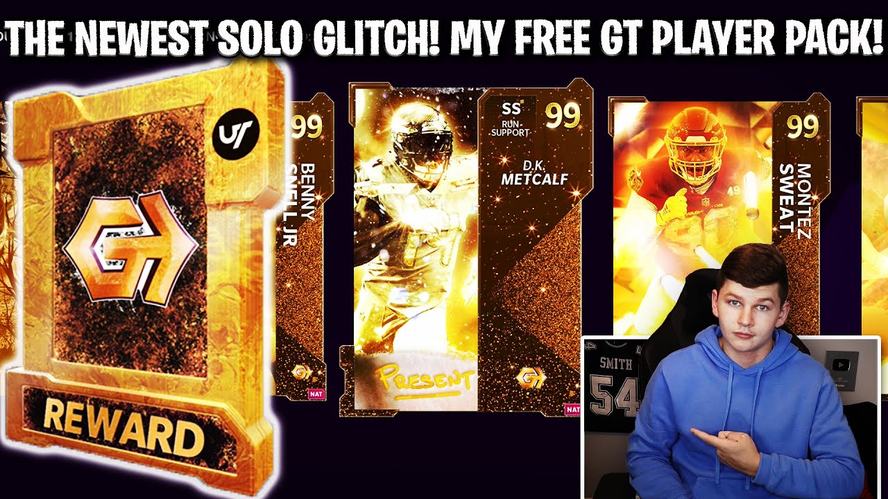 THE NEWEST SOLO GLITCH! MY FREE GOLDEN TICKET PLAYER CHOICE! | MADDEN 21 ULTIMATE TEAM