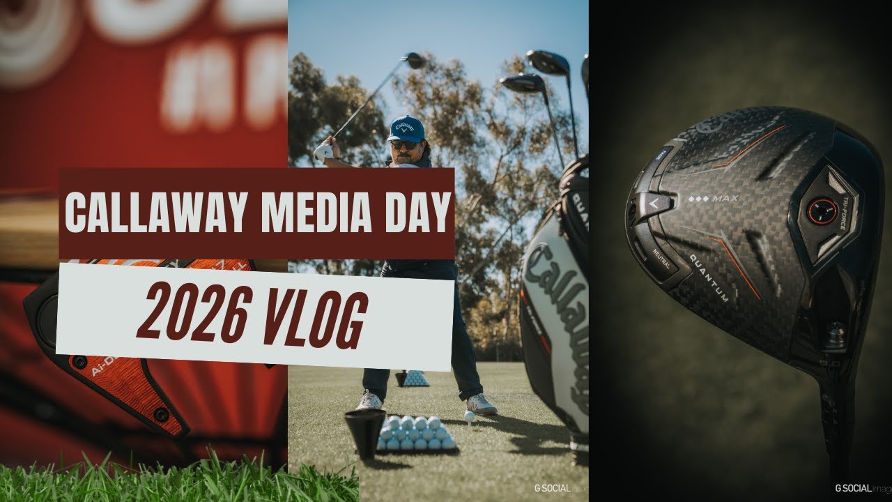 Callaway Media Day | First Look at the New Callaway Lineup with Gabo Garcia