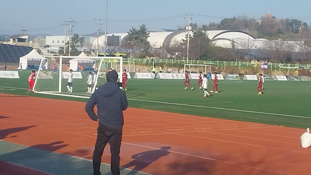 2026 순천만국가정원배 U12 축구대회 경기에프씨코리아 vs 부산강서FC 후반전 