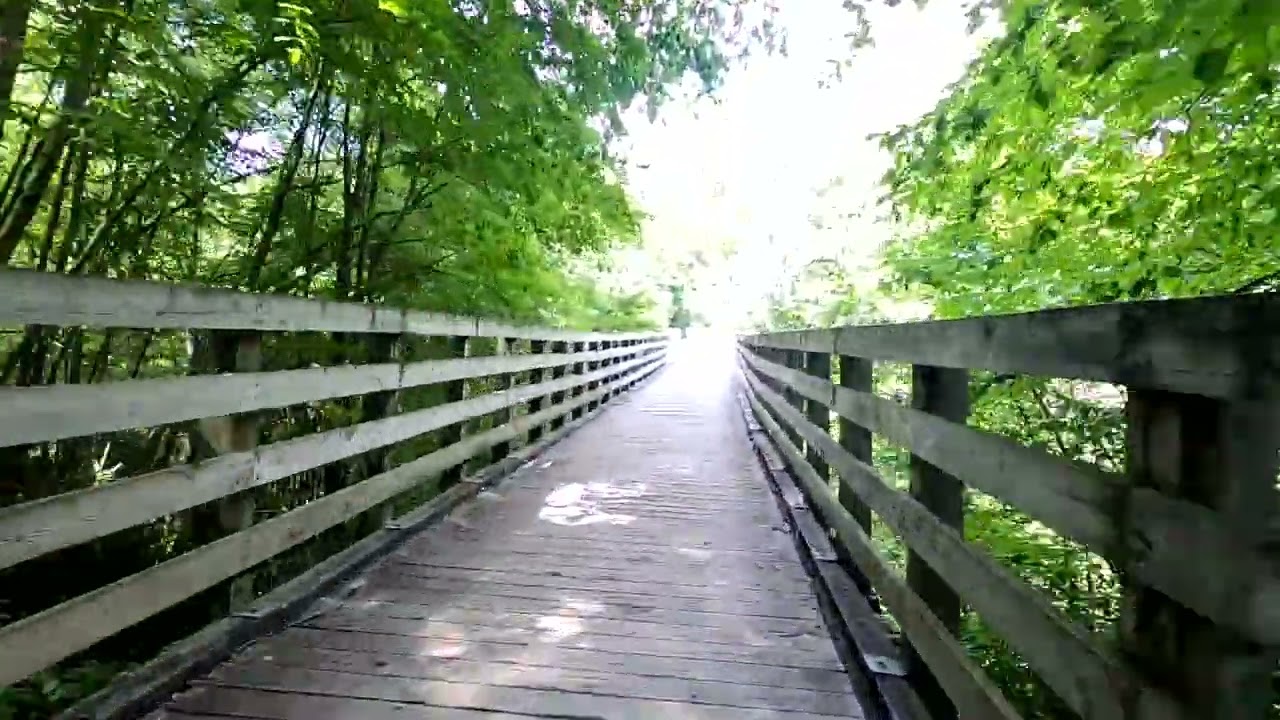 Virginia Creeper Trail, White Top Mountain to Damascus, Virginia Part One