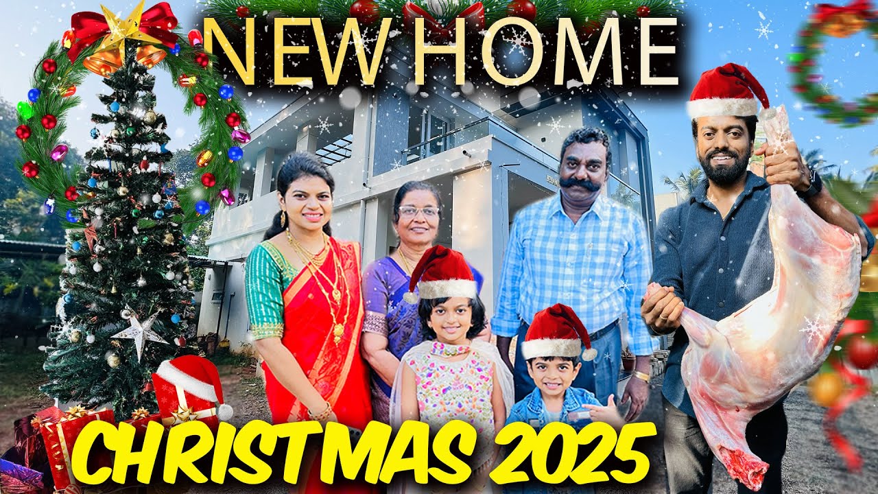 THALA Christmas in அம்மா அப்பா NEW HOME 😍❤️| Christmas Series 2025 | DAN JR VLOGS