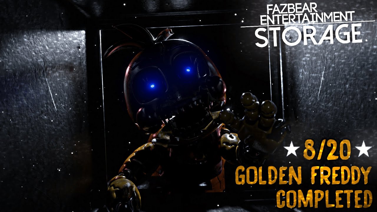 Fazbear Entertainment: Storage - 8/20 ( Golden Freddy ) complete!