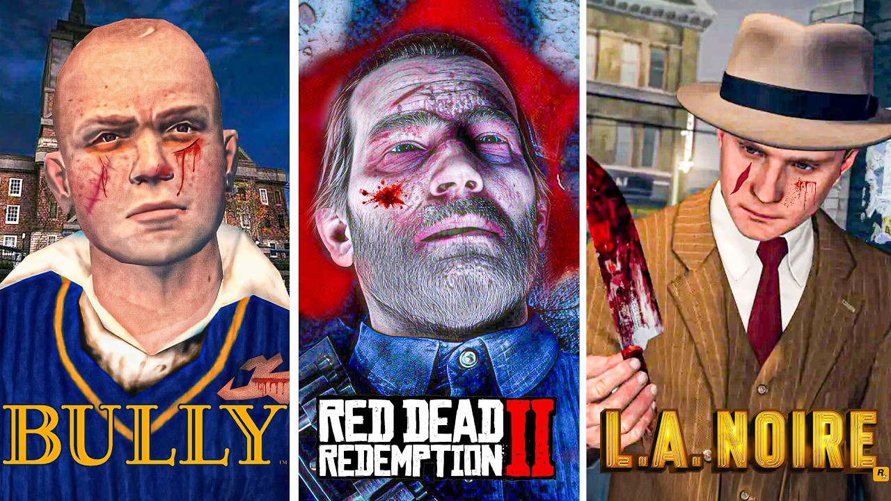 I Played The Last Mission From Every Rockstar Game!