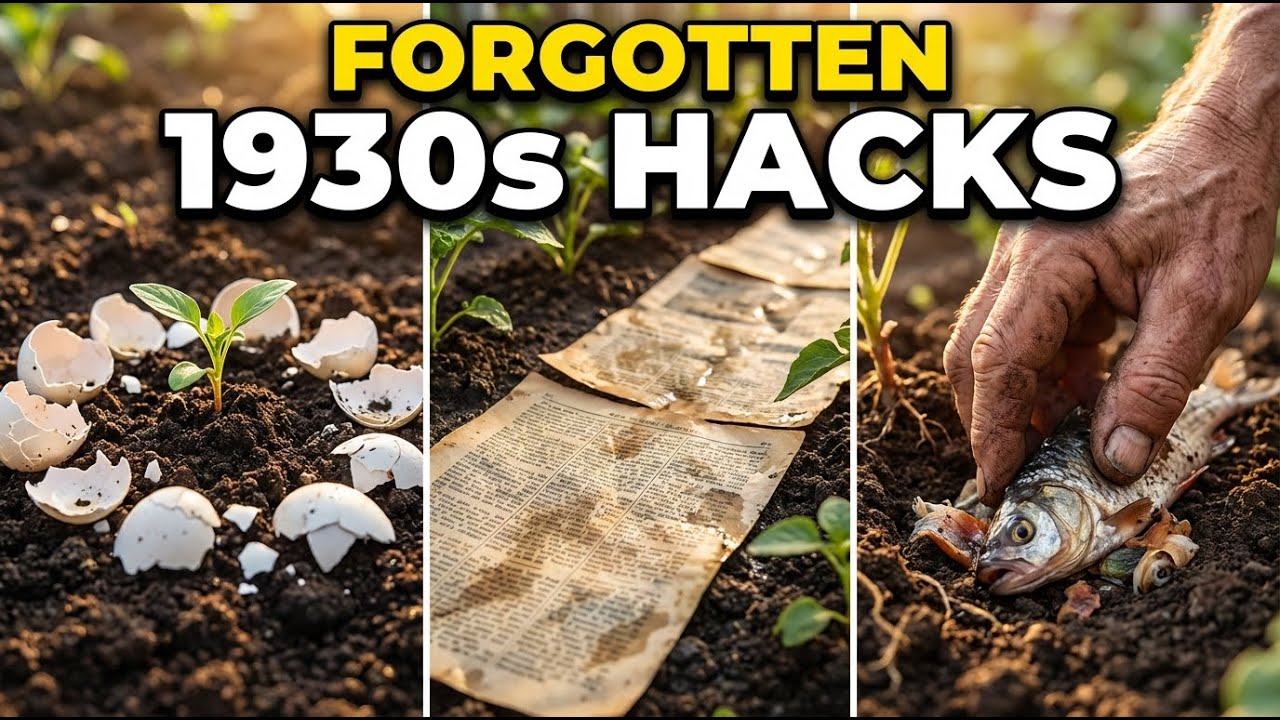 10 Depression-Era Garden Tricks Your Grandparents Never Wrote Down