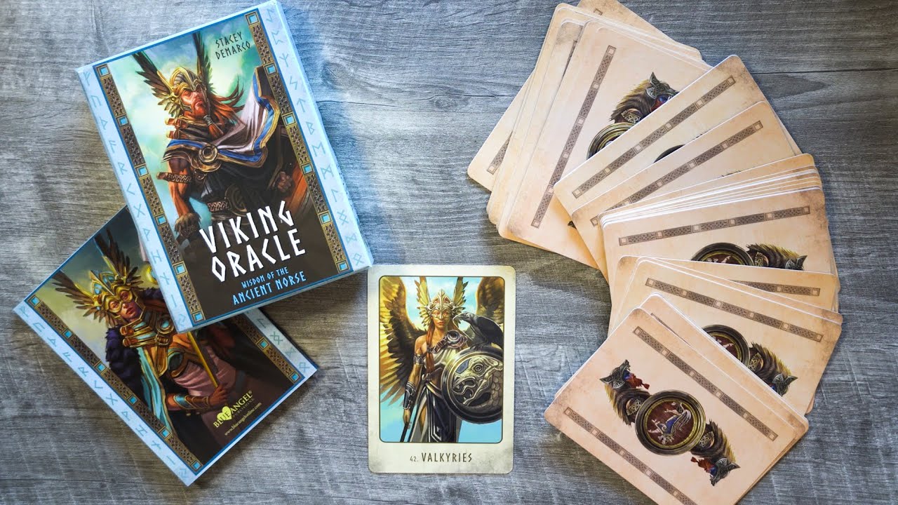 Viking Oracle Cards Unboxing || Tarot and Oracle Card Reviews