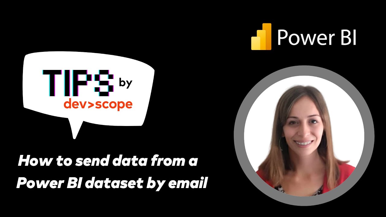 How to send data from a Power BI dataset by email