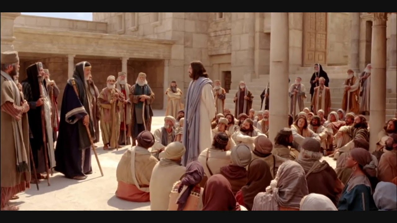 Jesus teaches the Greatest Commandment (KJV Mark 12:28-34)