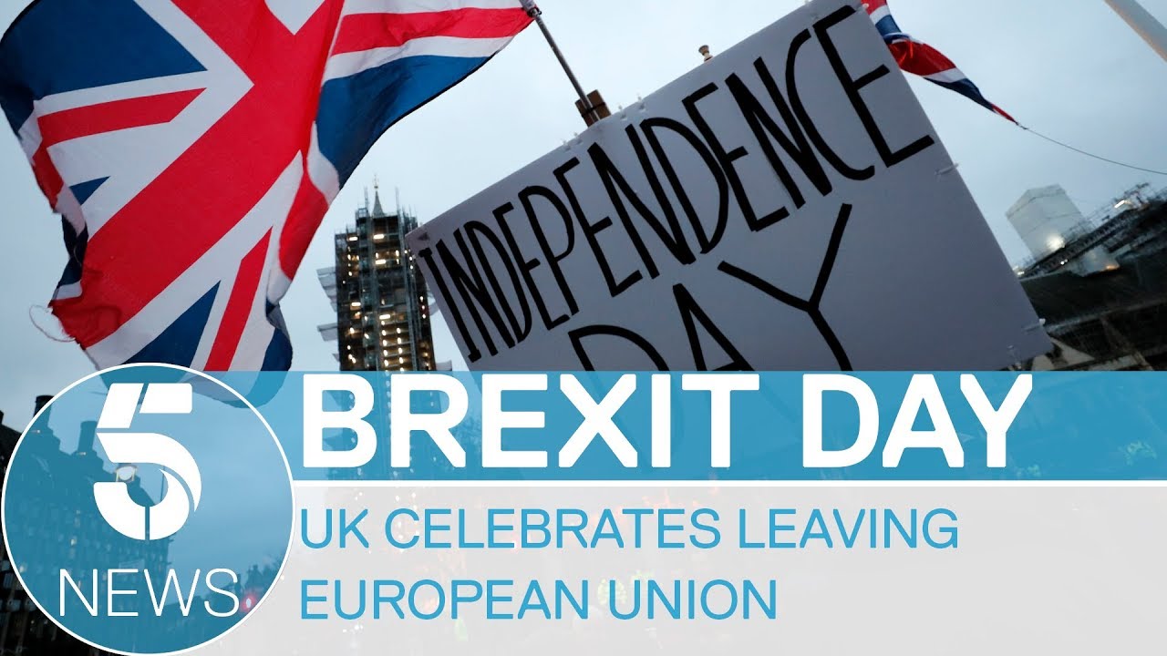 Brexit Day: Celebrations underway as the United Kingdom says farewell to the EU | 5 News