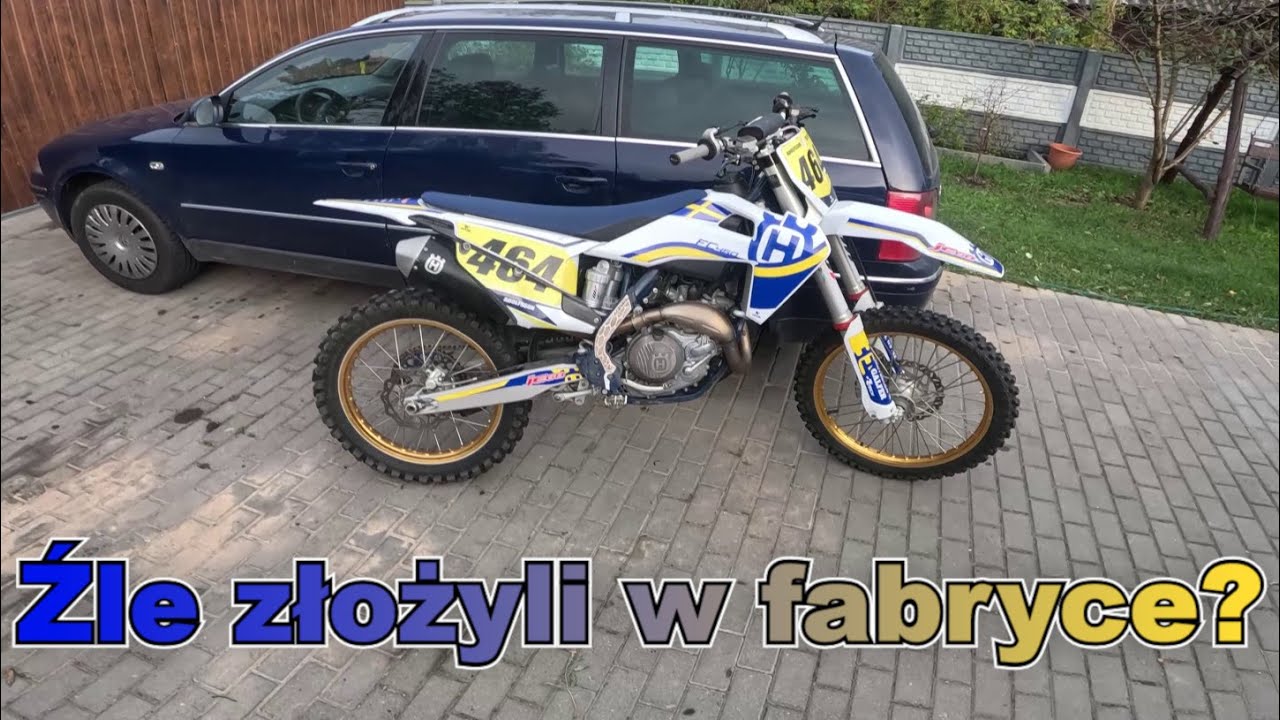 HUSQVARNA FC 450 2020 spalony rozrusznik | Pali na pych xD