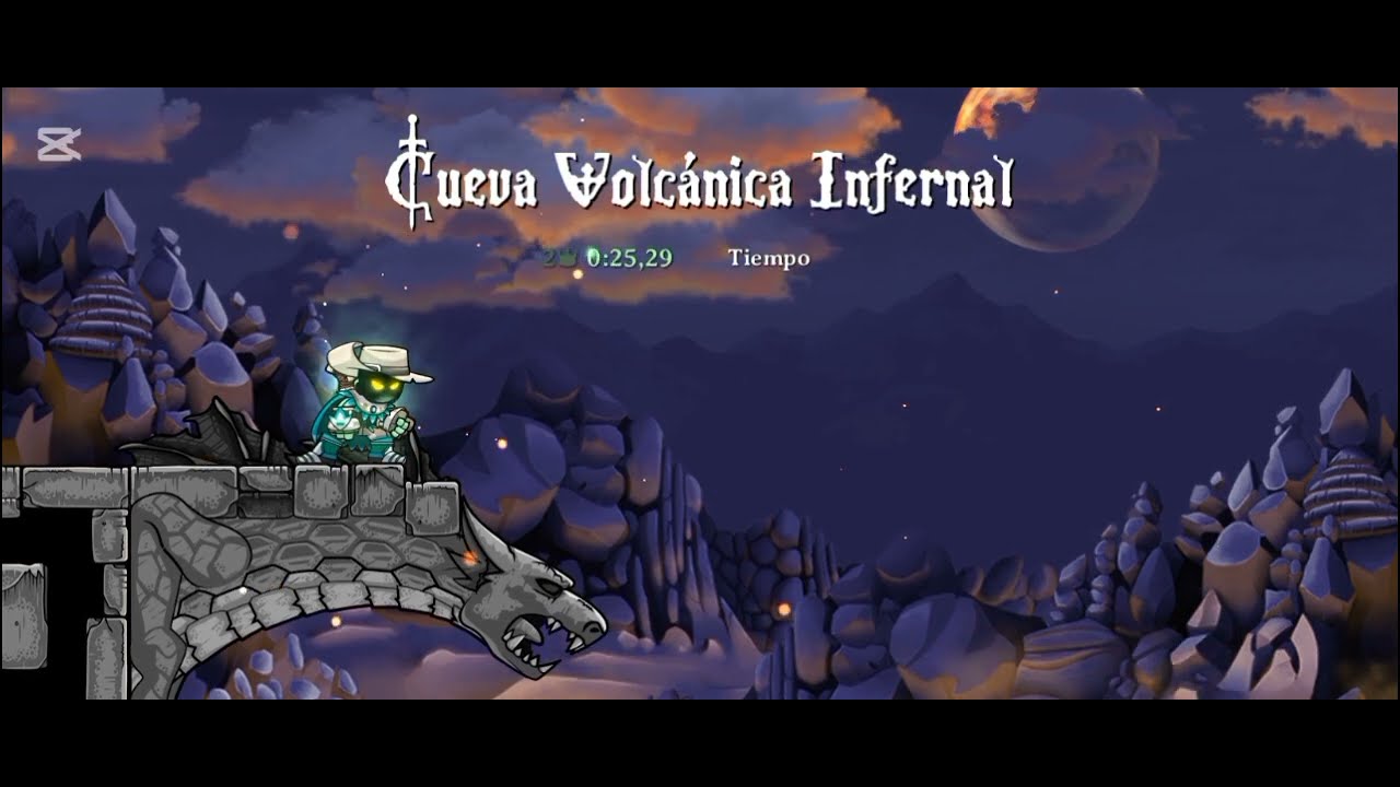 Speedrun 25 segundos[Cueva Volcánica Infernal]🍷