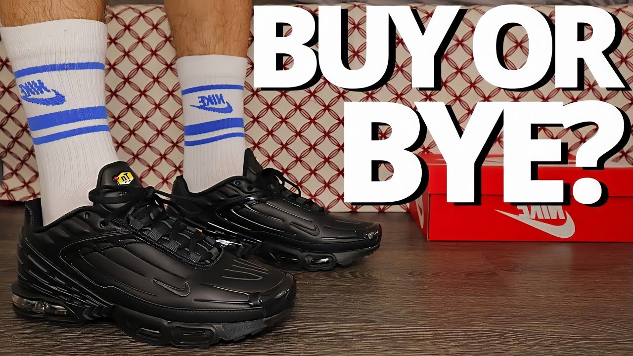 BEST AIR MAX FOR WINTER? Nike AIR MAX PLUS 3 Black Review