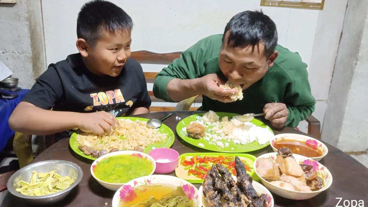 Zupawl sa leh vawksa ei teuh ang aw (mukbang