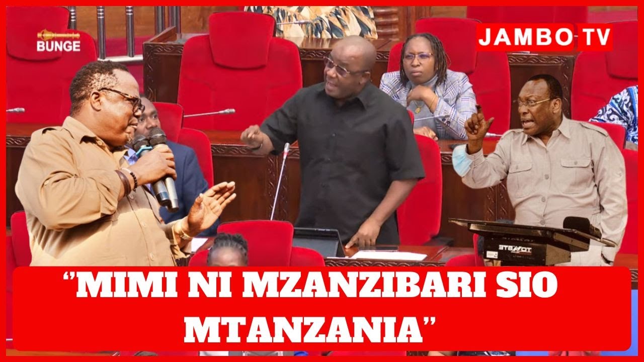 MBUNGE WA PASSPORT ZANZIBAR ALIAMSHA BUNGENI ''AMVAA MBOWE NA WENZAKE SWALA LA MUUNGANO/CHADEMA PIA.