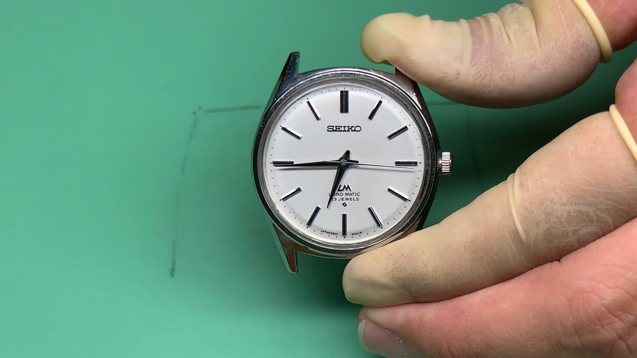 Seiko Lord Matic 5601 movement p.3