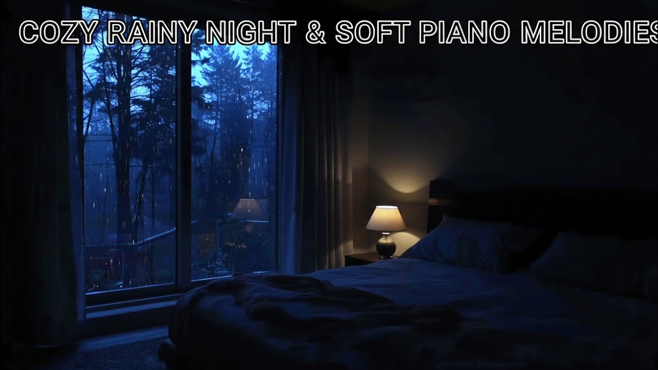 Gentle Piano and Rain Sounds to Calm Anxiety, Relax the Mind & Sleep Better