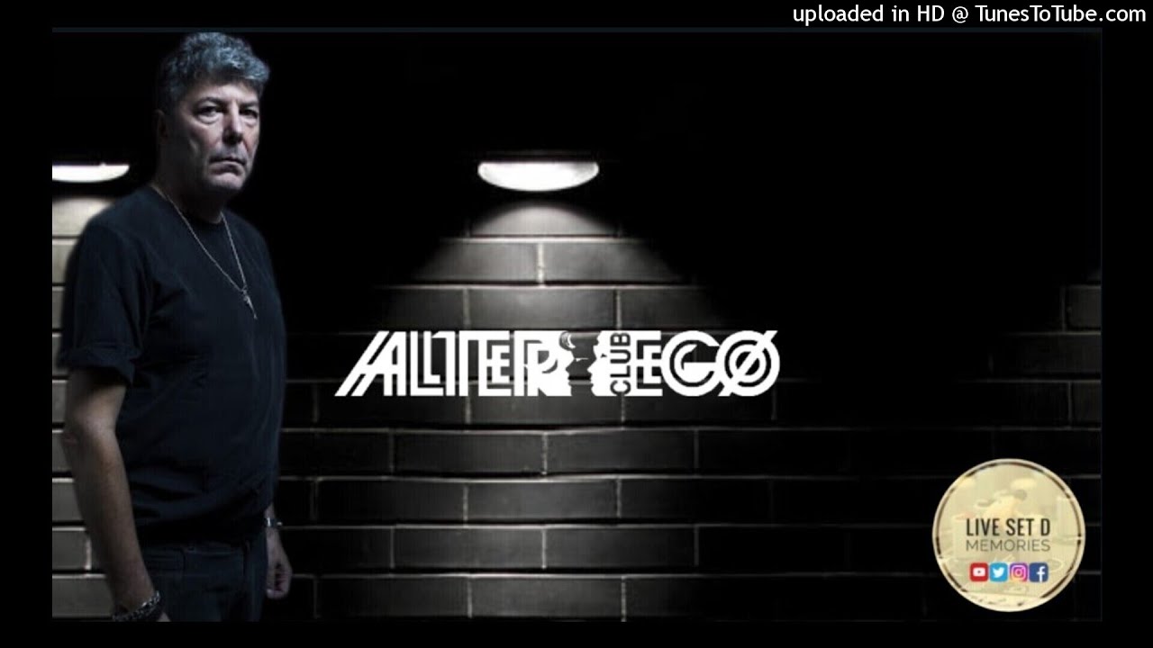 Claudio Coccoluto @ AlterEgo Club (Verona)  1995.