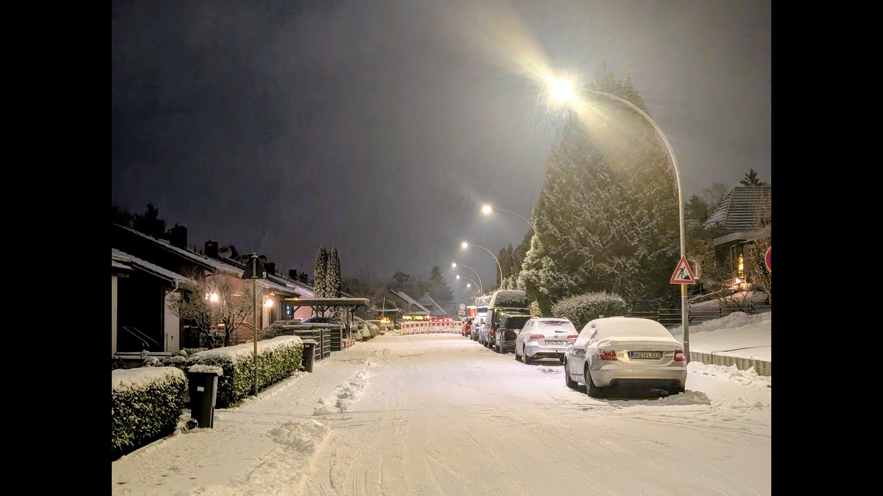 Schnee...