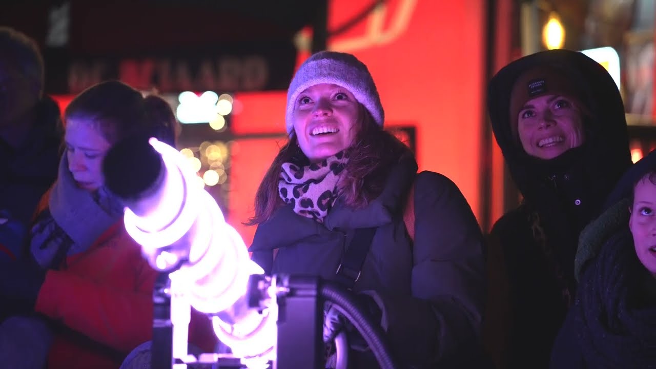 Vier de winter in Enschede