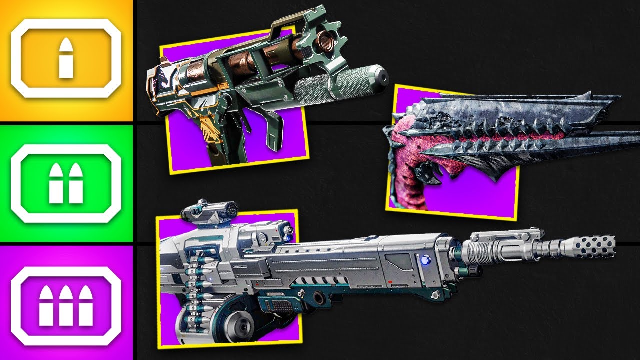 The TOP 5 Legendary Weapons in Every Slot (Feat. Llama) | Destiny 2