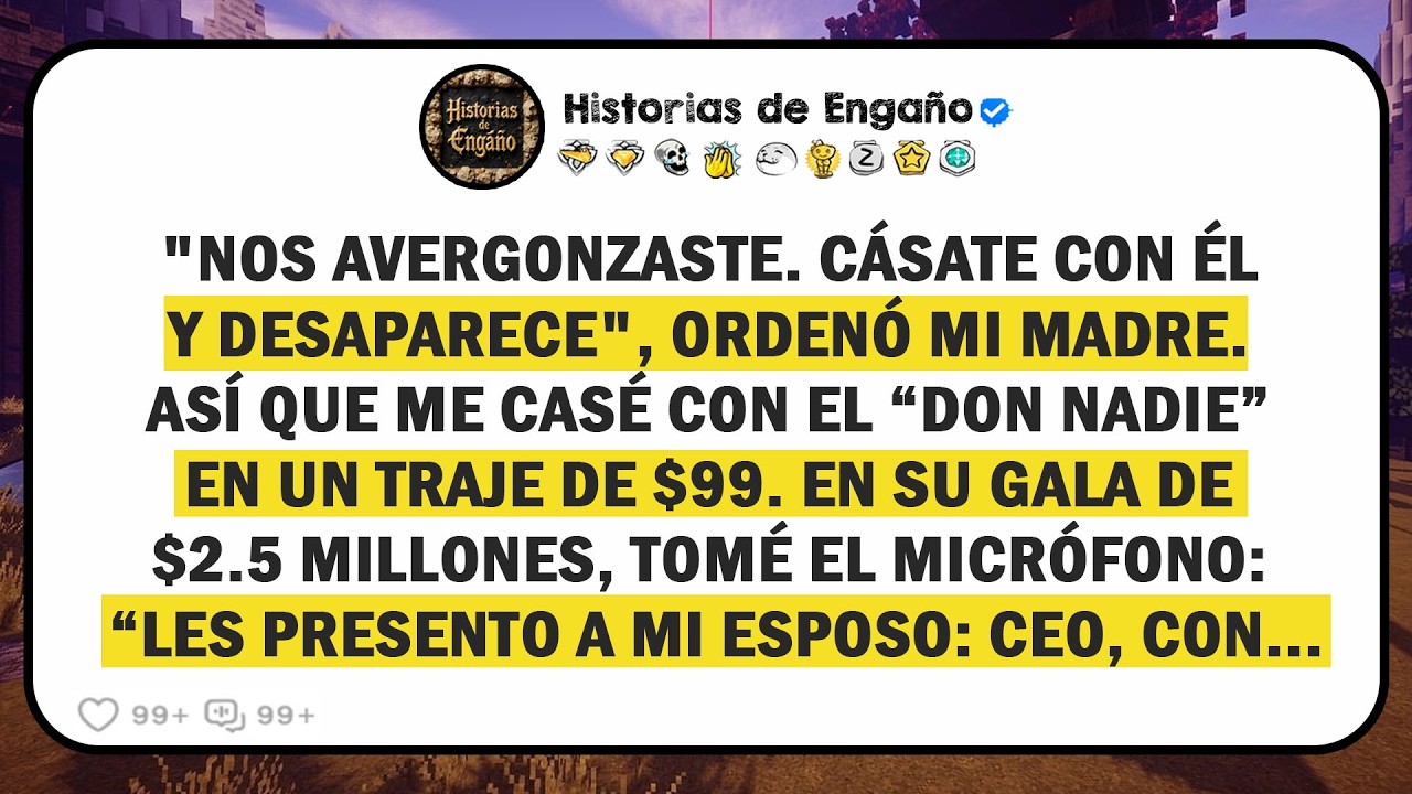 Mis Padres Me Obligaron A Casarme Con Un Don Nadie Hasta Que Revelé En Su Gala Que Él Era Un...