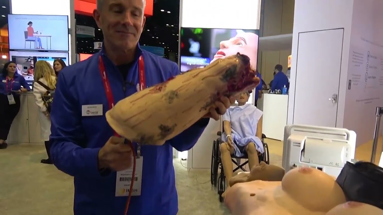 Laerdal Medical Exhibit Hall Demonstration from IMSH 2023