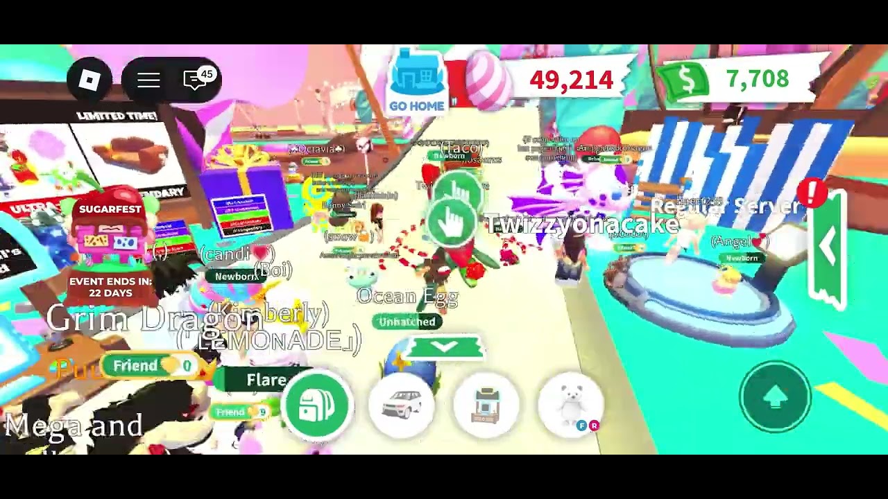Me and my pookie trading gameplay!!