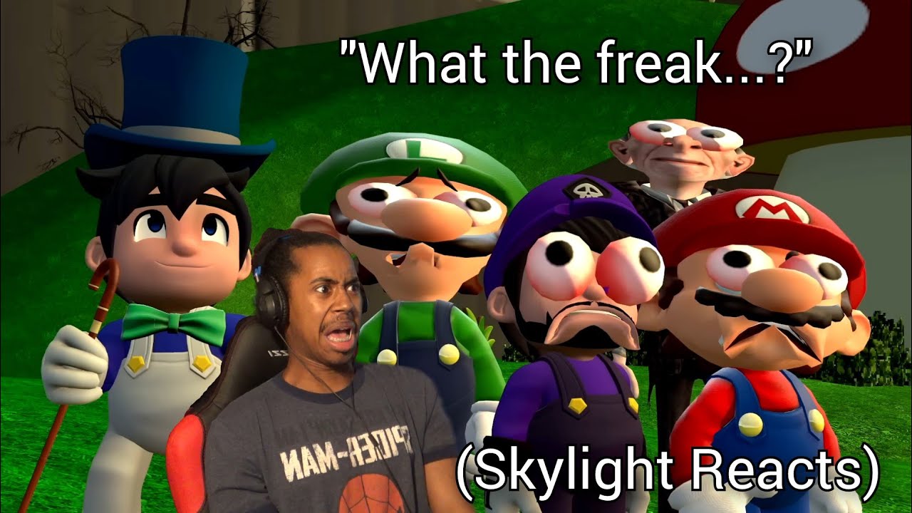 МЫ ПРЕВРАЩАЕМСЯ В ГУМБУ! |SMG4 и фабрика мемов | (Skylight Reacts)