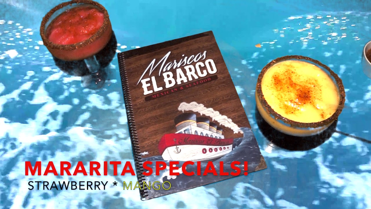 Mariscos El Barco Margarita Specials!