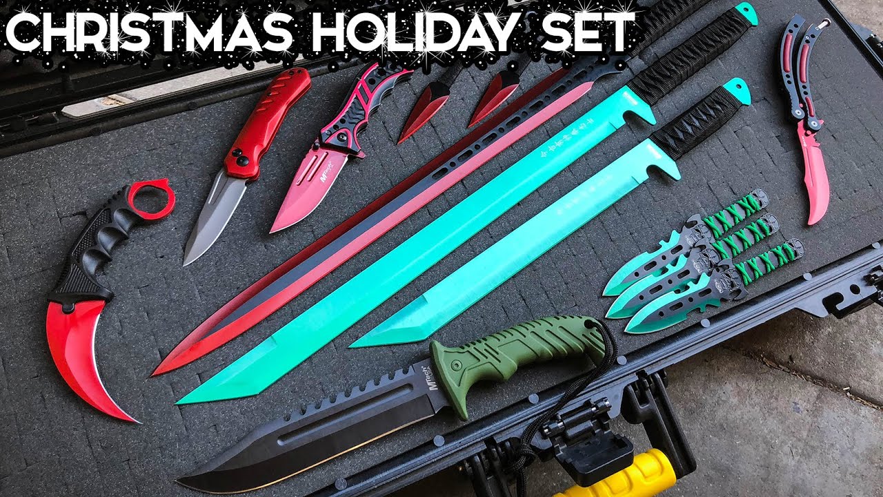 Holiday Christmas Tactical Set