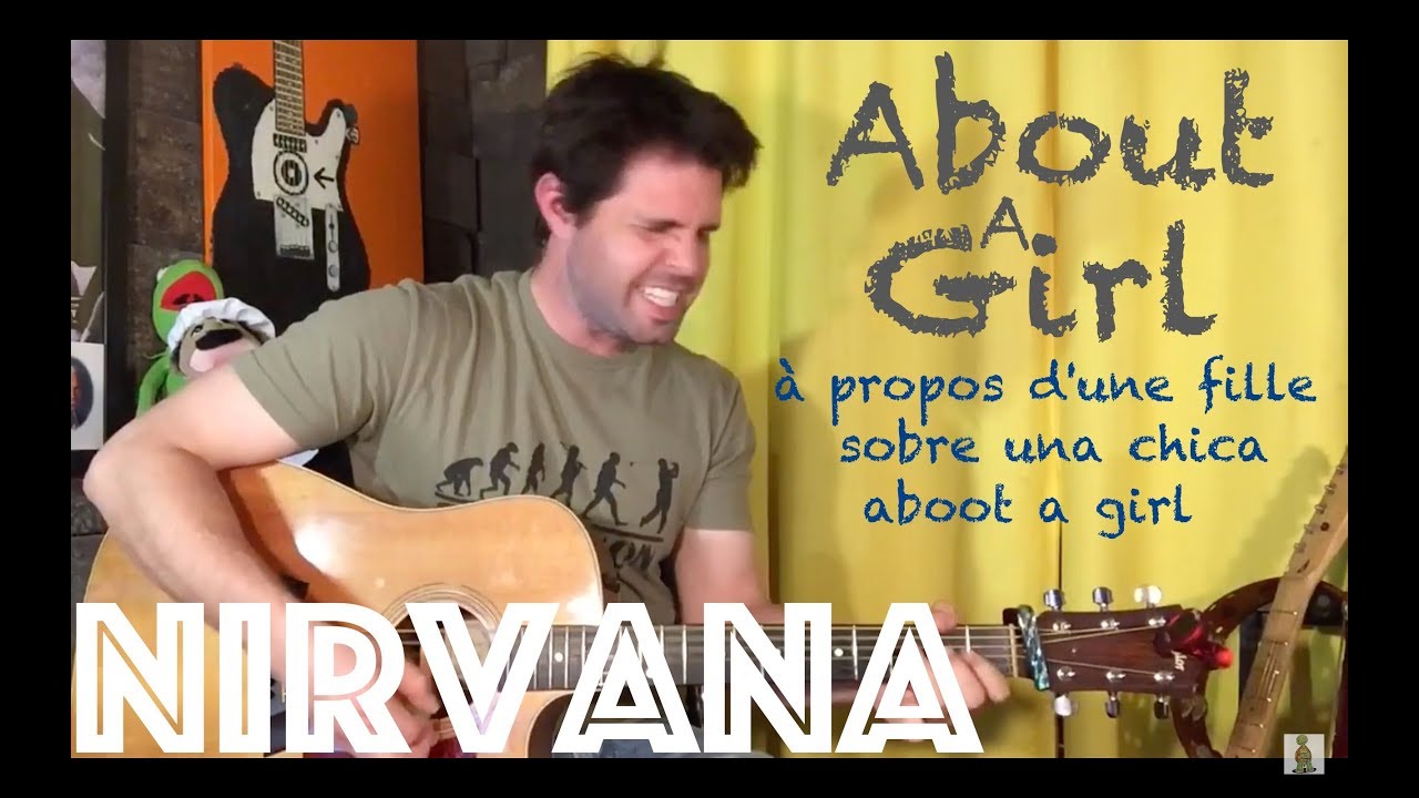 Урок игры на гитаре: Как играть песню About A Girl группы Nirvana