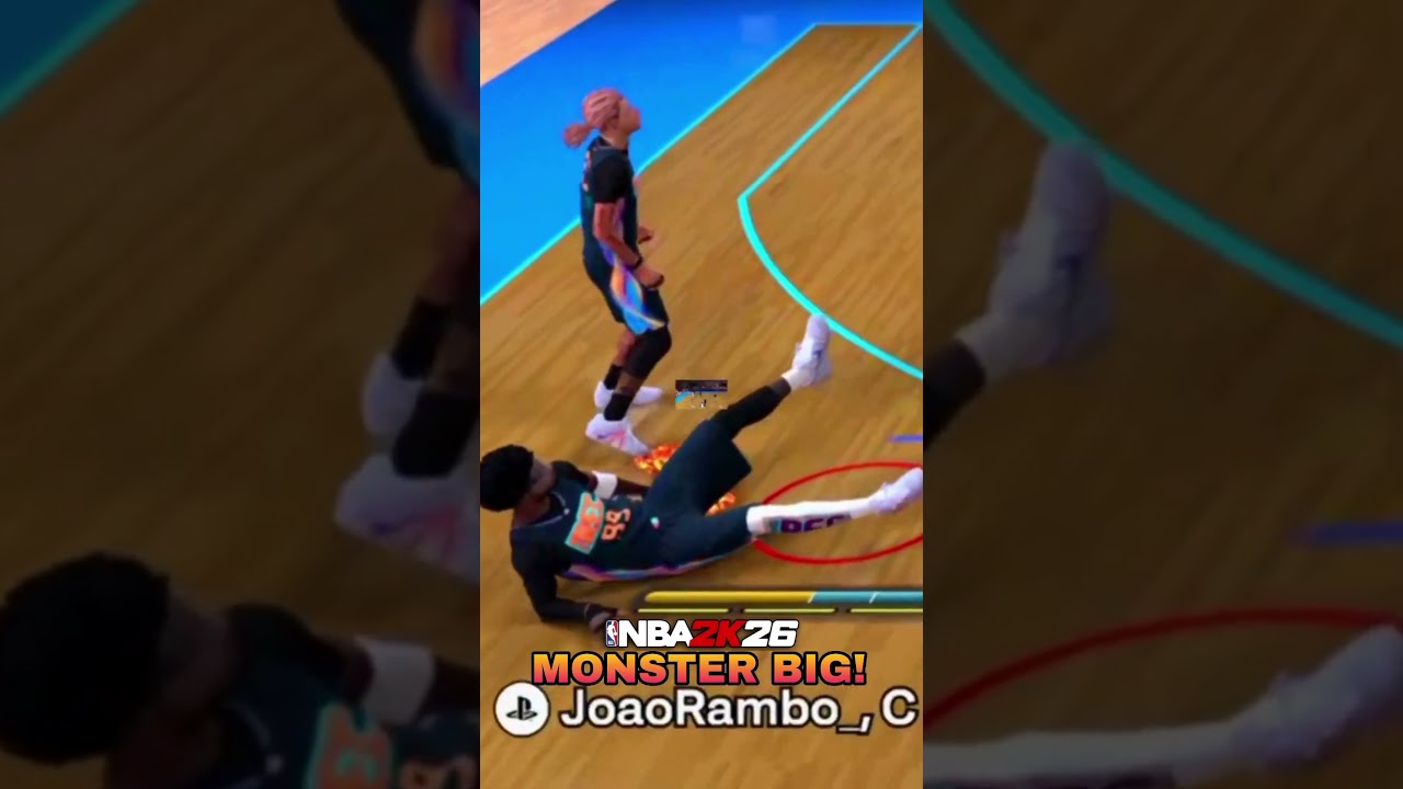 БЕЗУМНЫЙ СТИЛЬ ЦЕНТРОВОГО ИГРОКА В NBA 2K26 #nba2k #nba2k26 #nba2k26bestcenterbuild