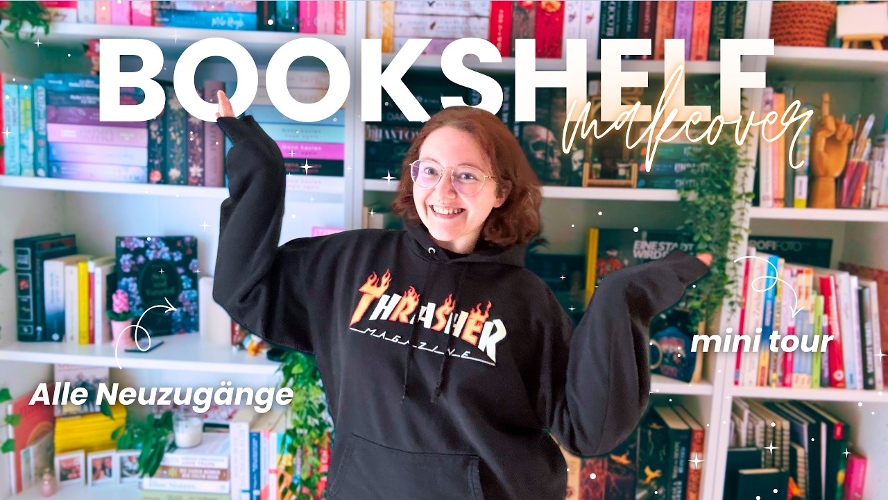 Bookish Reset: Mein Bücherregal wird hübsch gemacht! 🪄📖