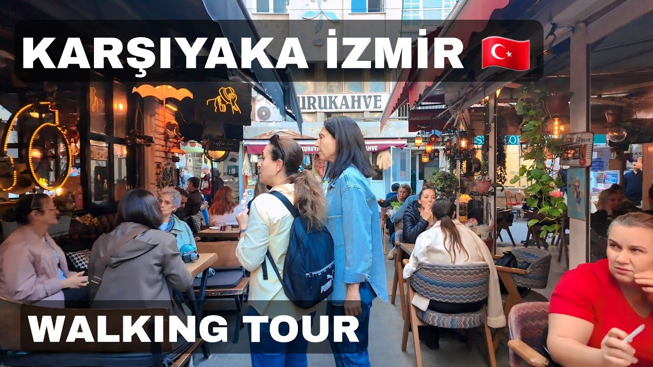 İzmir's Karşıyaka 🇹🇷 Feel the Soul of the City — 4K Walk 🌞 (Nov 3, 2025)
