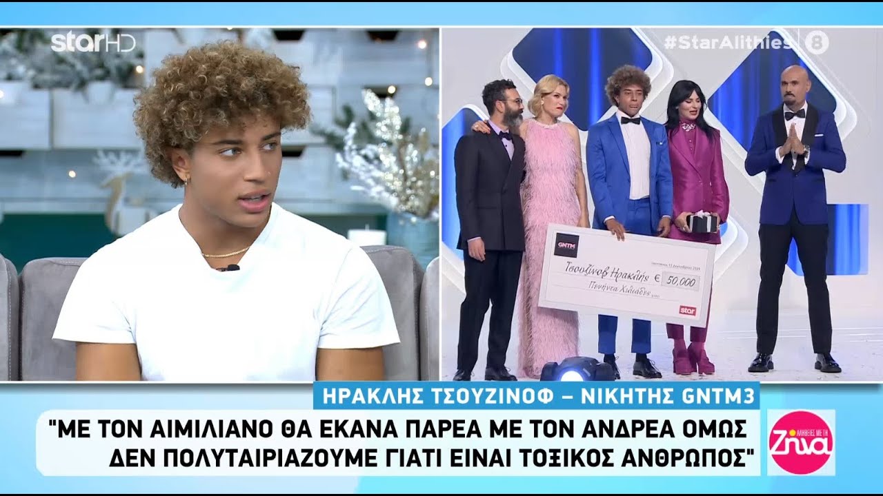 Ηρακλής Τσουζίνοβ: «Ο Ανδρέας είναι ένας τοξικός άνθρωπος»