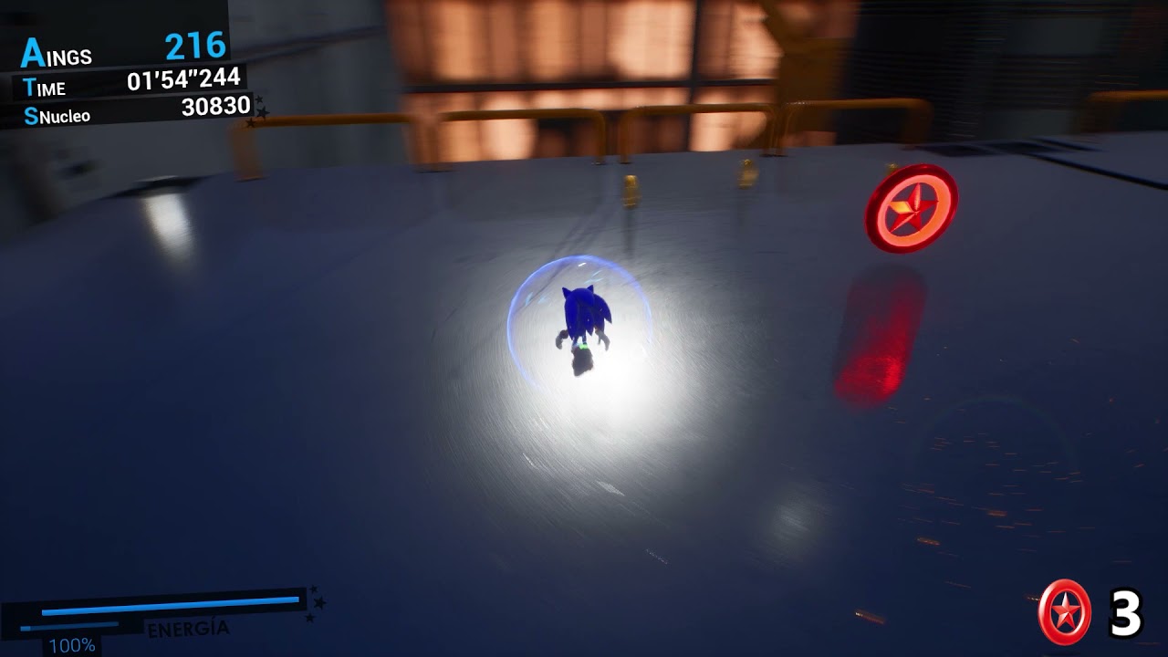 Sonic Omens Area 99 All Red Star Rings