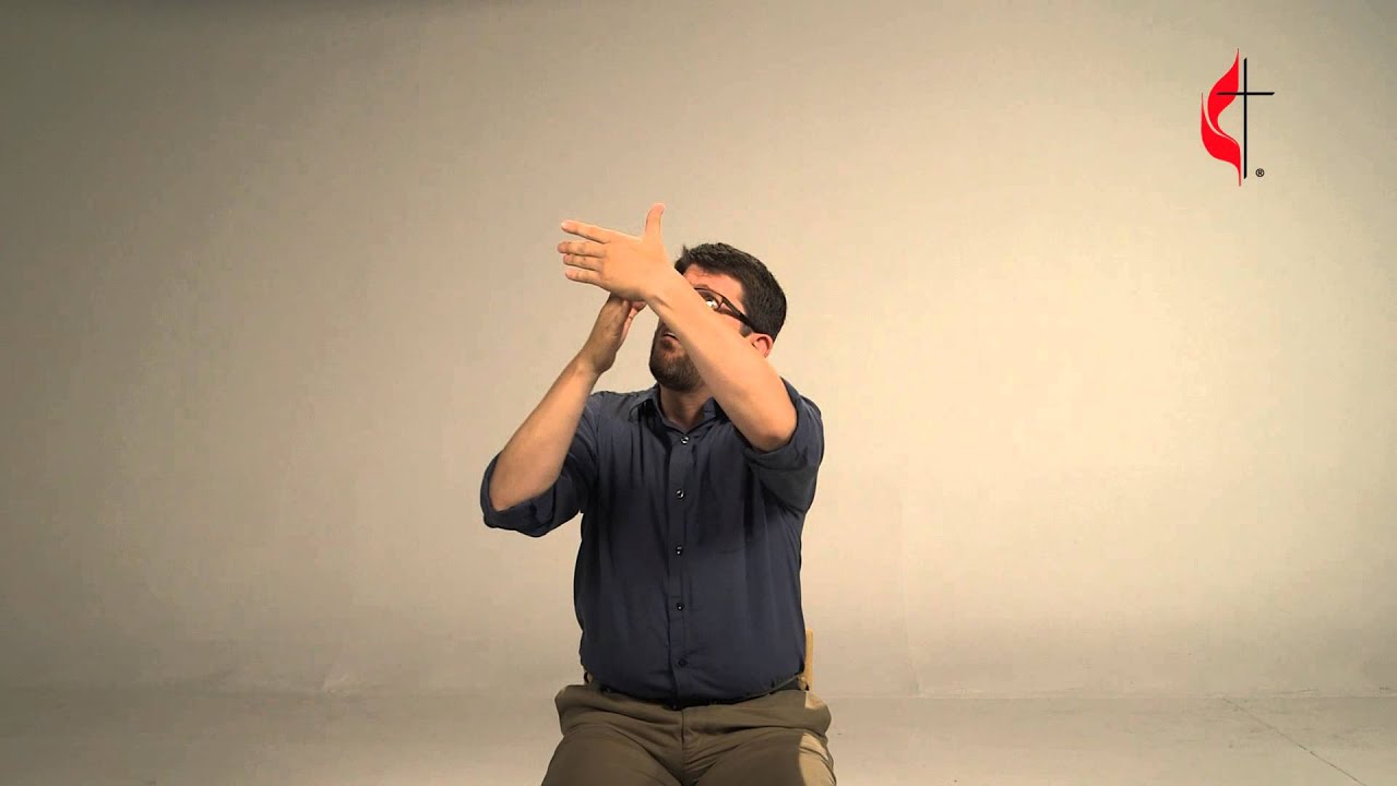 United Methodist ASL: Lord's Prayer (conceptual)