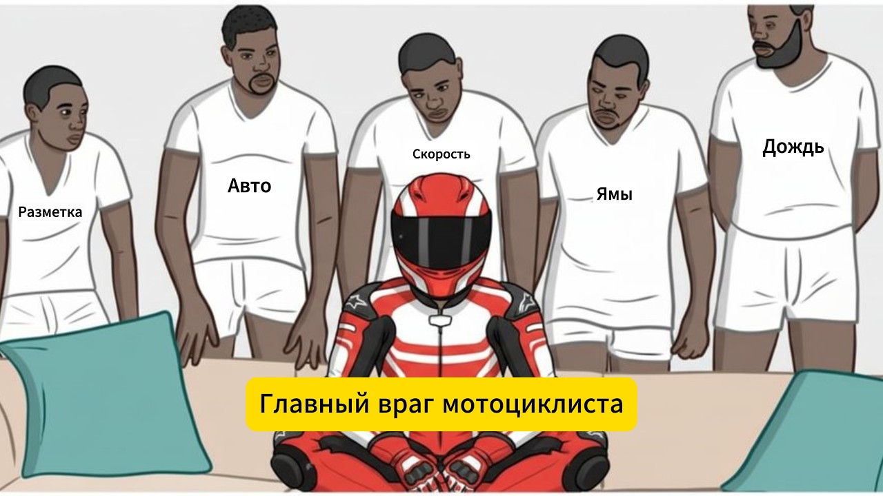 Почему мотоциклисты разбиваются: правда про эго