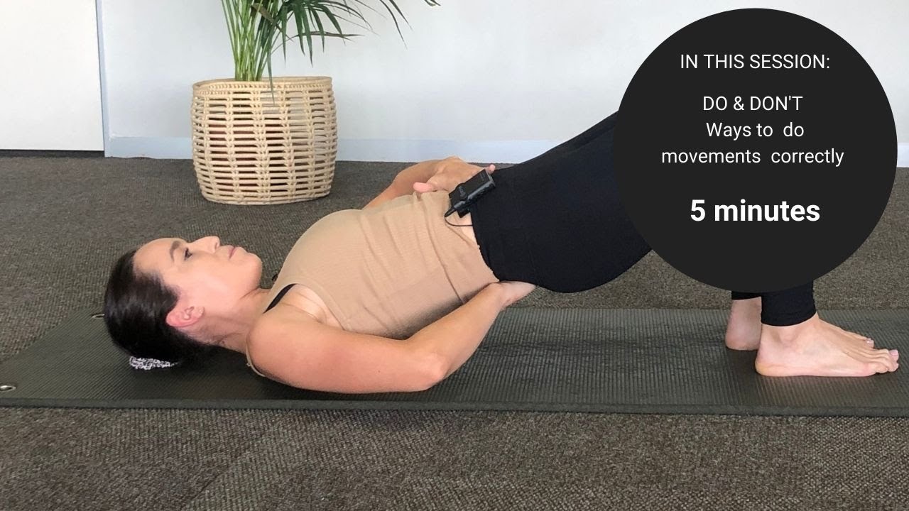 Pilates DO & DON'T