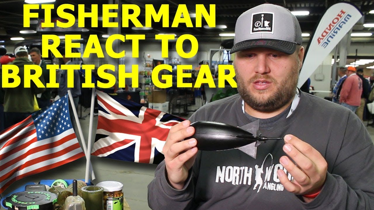 Fishermen React to British Carp Fishing Gear - US vs UK Kit