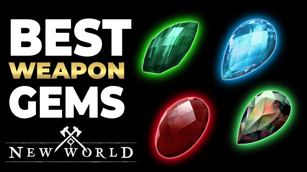 BEST PVP Weapon Gems In New World