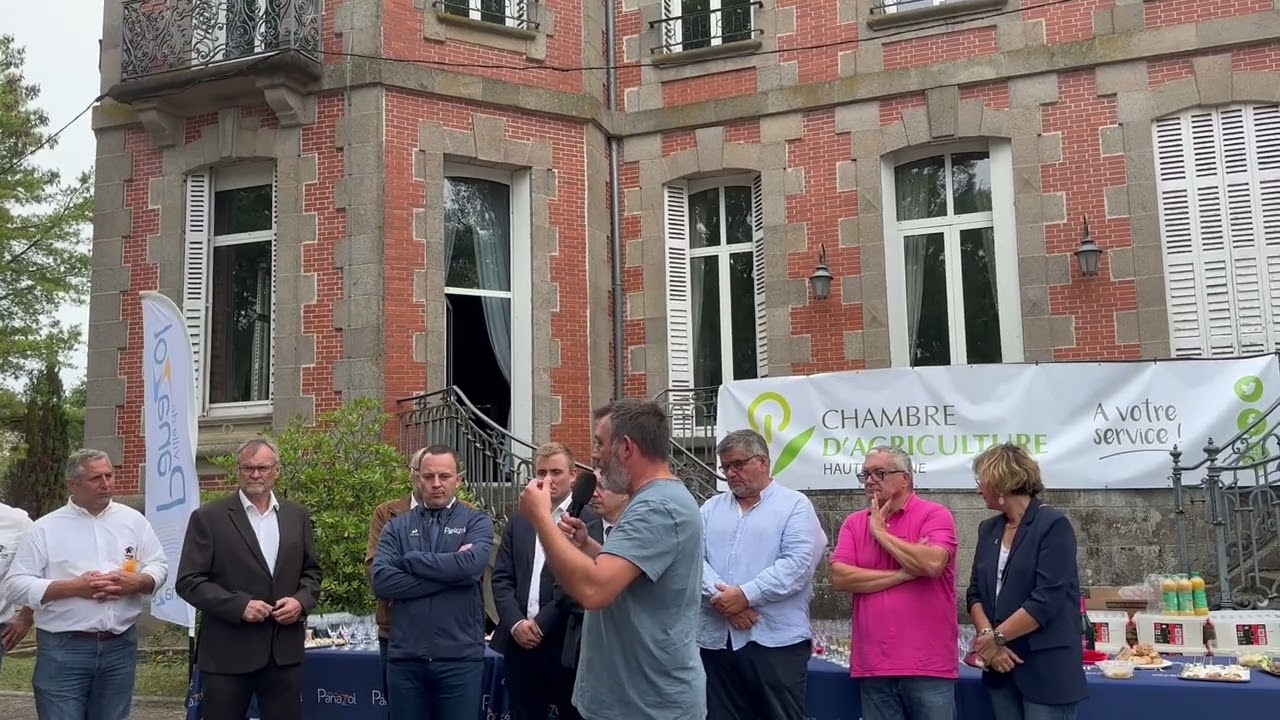Discours du Président, Bertrand Venteau au festival de Panazol