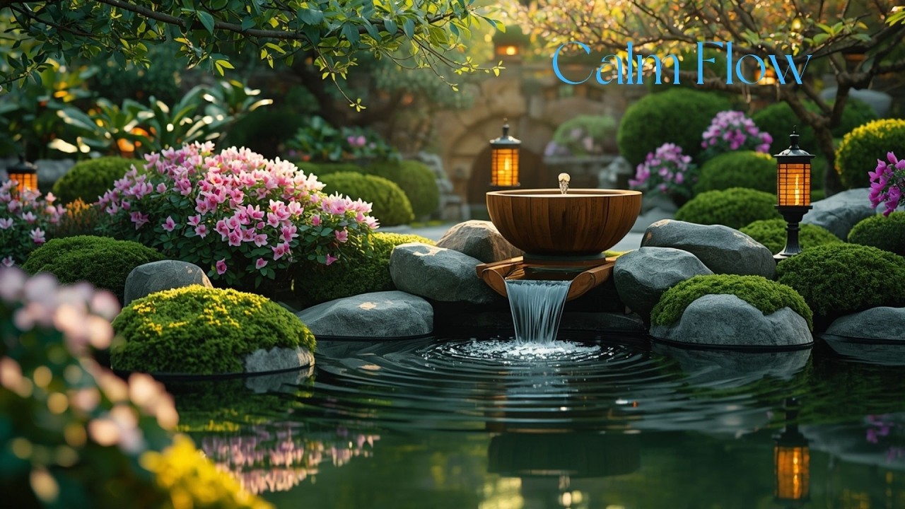 Daily Zen 🌿 Relaxing Piano & Pebble Stream | Zen Mỗi Ngày & Nhạc Thư Giãn Bên Suối Đá