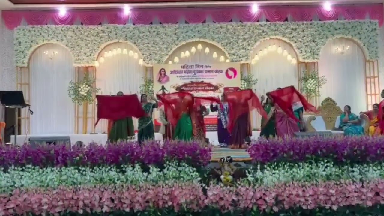 Adishkti  purskar 2026  women's  day celebration  dance..shadi theam 